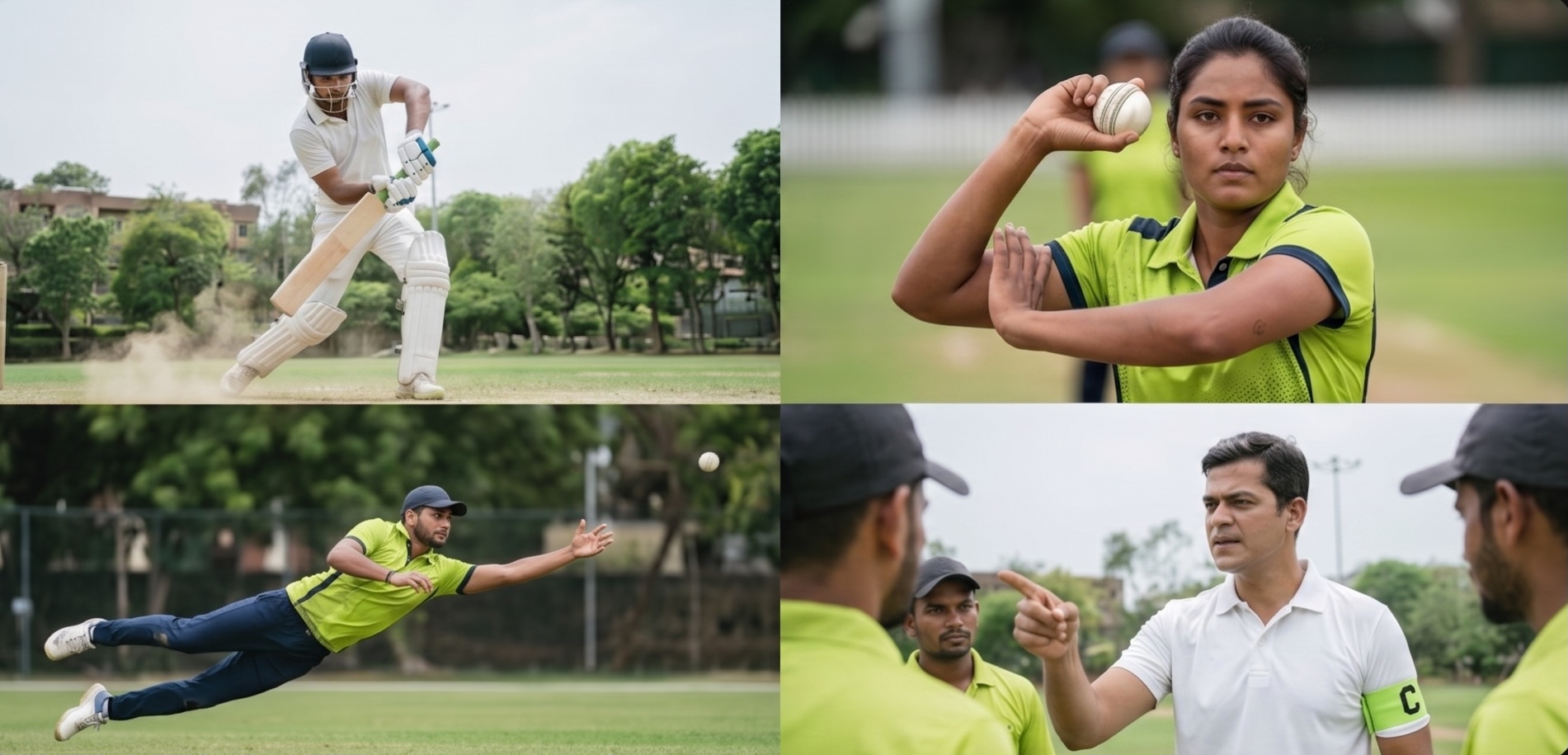 A batter, bowler, fielder and captain. Skipper